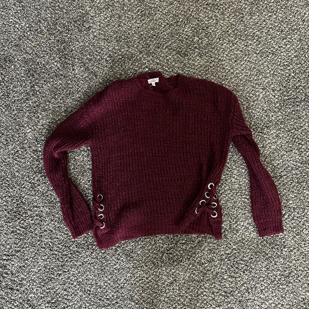 Maroon/Purple Sweater